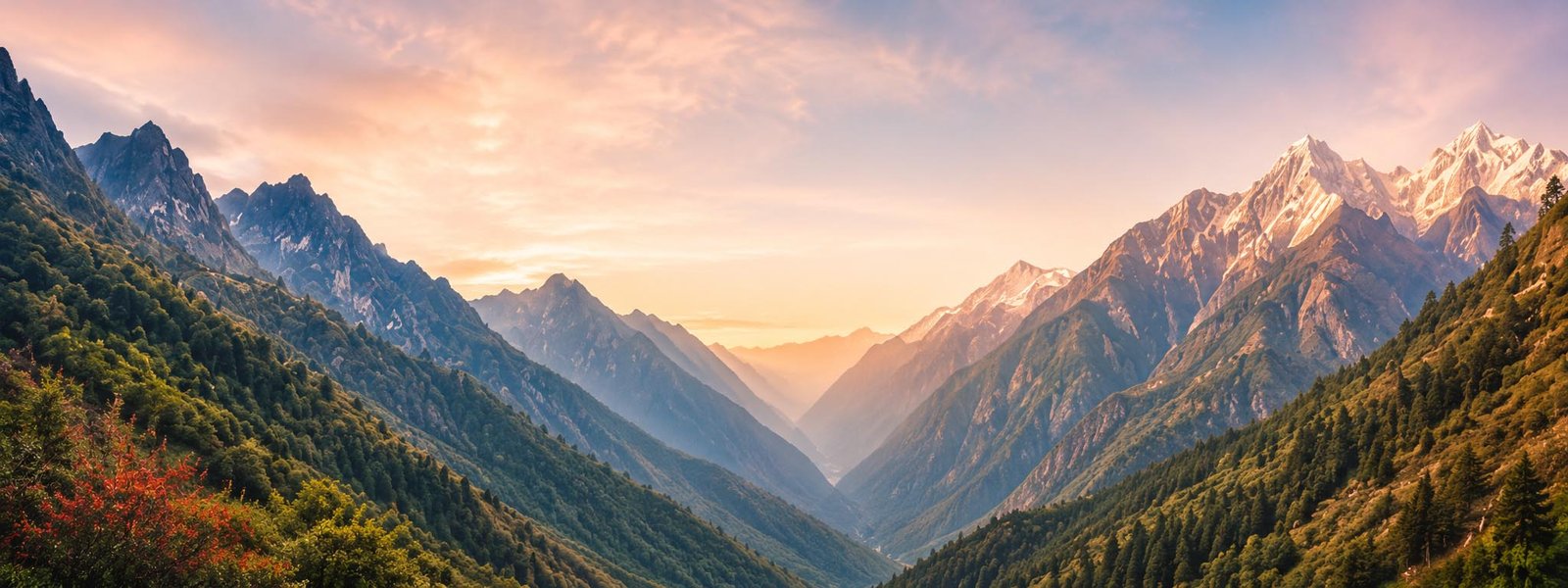 Himalayan landscape near Badrinath