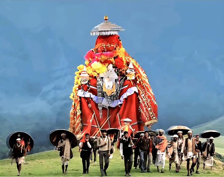 Nanda Devi Raj Jaat pilgrimage in Chamoli