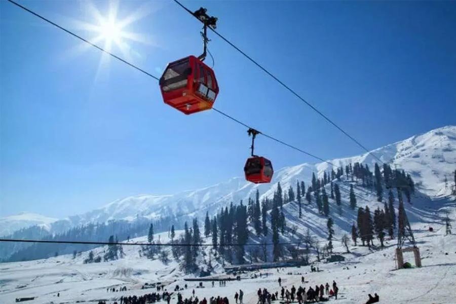 Auli ropeway from Joshimath