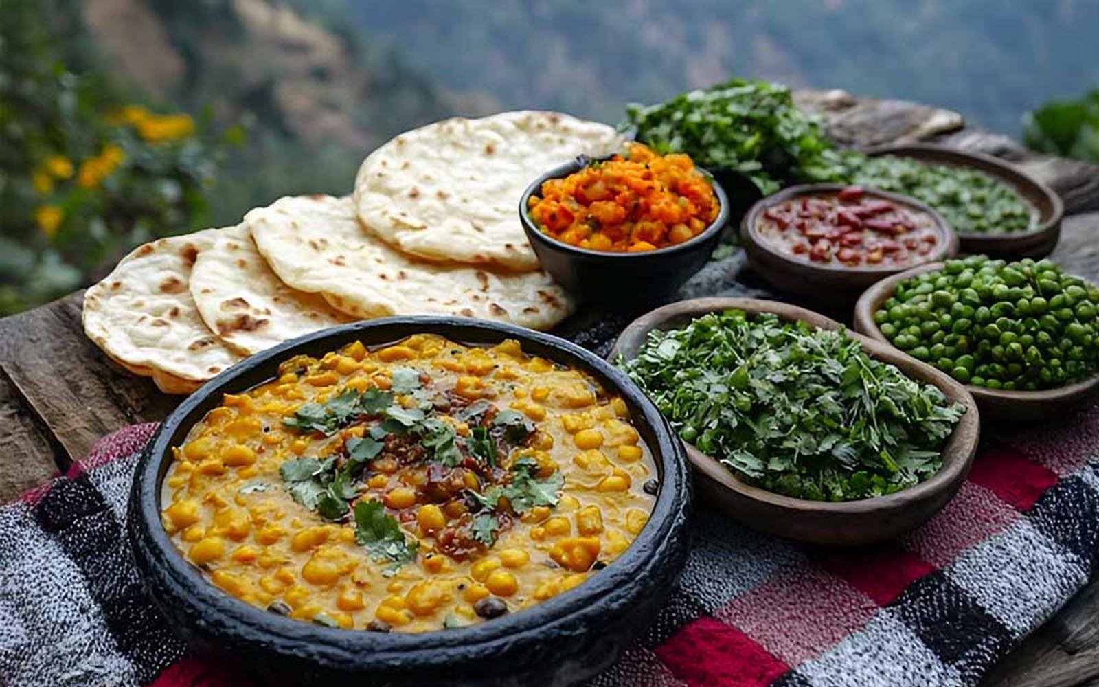 Traditional local cuisine of Chamoli